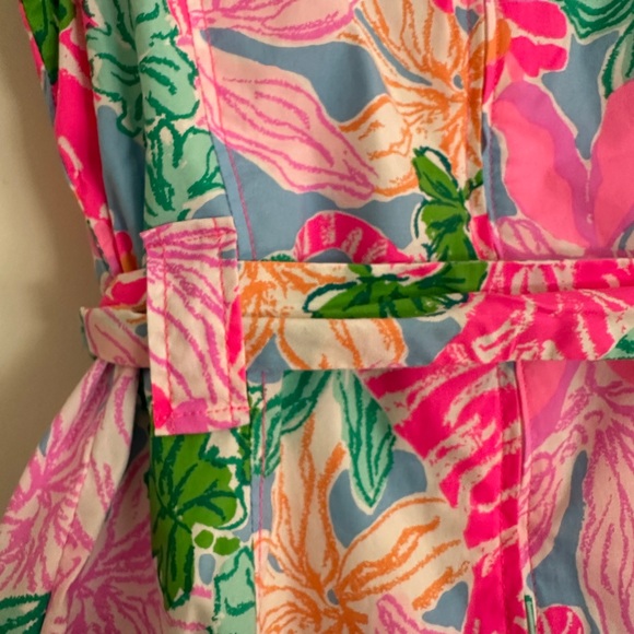 Guilianna stretch shift dress in Tigers lair print - Picture 7 of 7